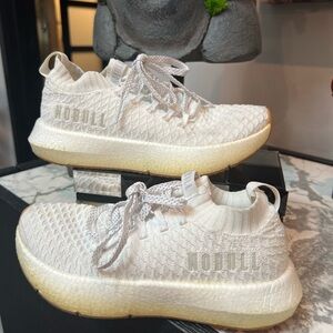 NOBULL White Athletic Shoes. Size 6.5